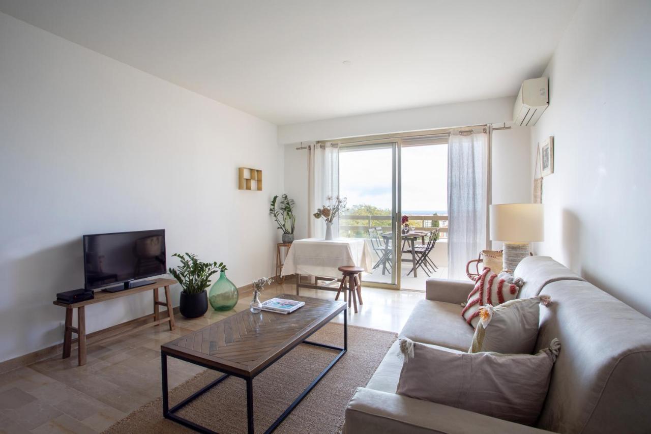 Vue Mer, Terrasse Et Parking Prive Antibes Kültér fotó